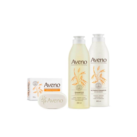 Kit De Baño Aveno Cuidado Capilar Y Corporal