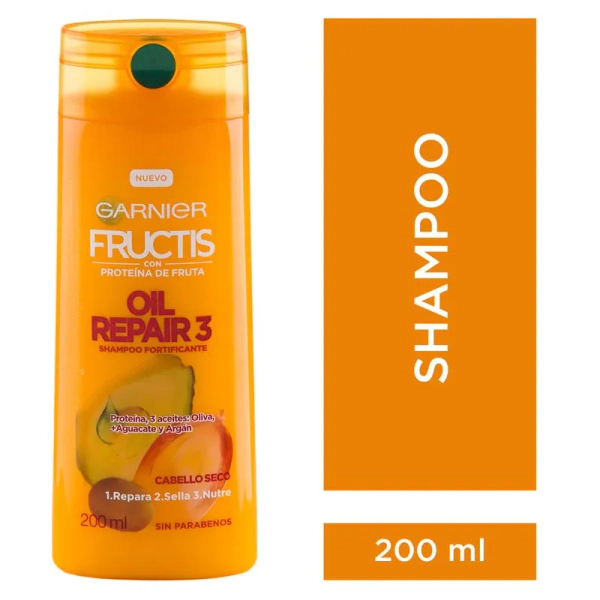 Shampoo Fructis Nutritiva 200 Ml