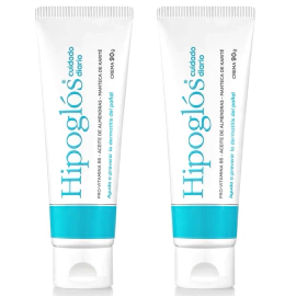 Kit 2 Unidades Crema Hipoglos Cuidado Diario 90 Gr