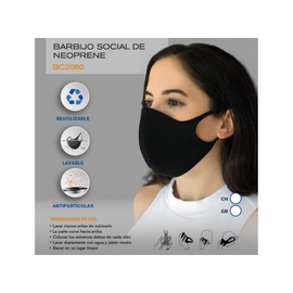 Tapa Bocas Neoprene Grande