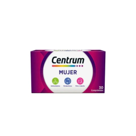 Centrum Mujer Multivitamínico Suplemento Dietario 30 Cmp