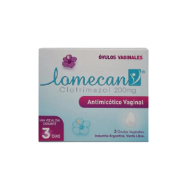 Lomecan Óvulo Vaginal 3 Unidades