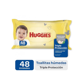 Toallas Húmedas Huggies Triple Protección X48Un