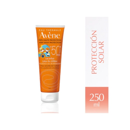 Protector Solar Avene Leche Para Niños Spf 50+ 250Ml