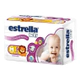 Estrella Baby Caricias De Algodón Pañales Unisex M 9u
