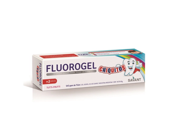 Fluorogel Chiquitos Gel Tutti Fruti x60gr