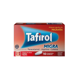 Tafirol Migra 10 Comprimidos