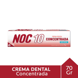 Pasta Dental Noc 10 Concentrada 70 Gr