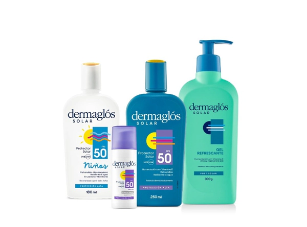 Kit Protector Solar Familiar Dermaglós FPS 50