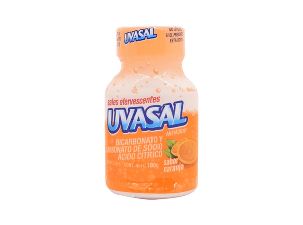 Uvasal Naranja Antiácido Frasco x 100 G