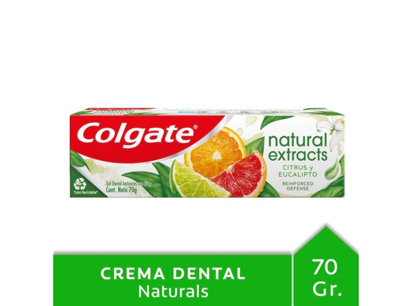 Pasta Dental Colgate Naturals defensa reforzada x70gr
