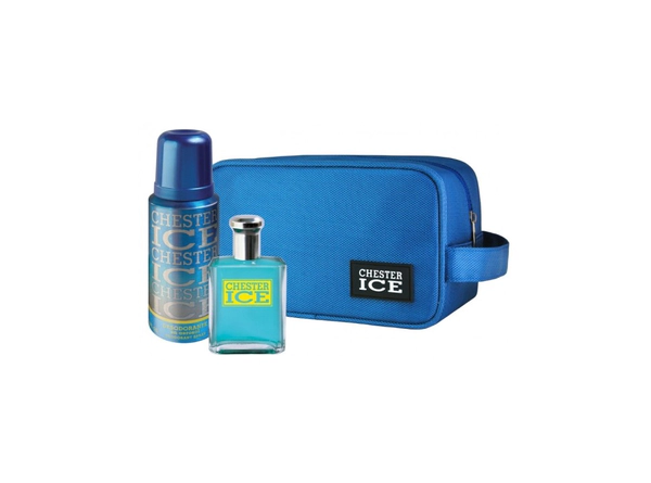 Chester Ice Estuche Edt x60ml + Desodorante x150ml + Necessaire