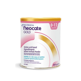 Neocate Gold Lata X400gr Para Alergicos Prot Leche Vaca