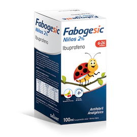 Fabogesic Ibuprofeno 2% Suspensión Oral 100ml
