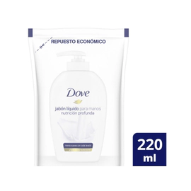 Jabón Liquido Dove Repuesto Beauty Cream X220Ml