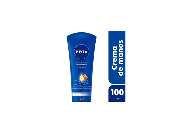 Crema Para Manos Nivea Cuidado intensivo x100ml