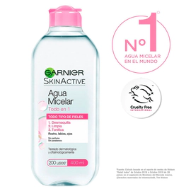 Agua Micelar Garnier Skin Active x 400 ml