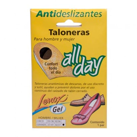 Talonera anatómicas de descanso all day grande