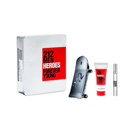 212 Heroes Edt 90Ml + Shower Gel 100Ml + Travel Size 10Ml Set