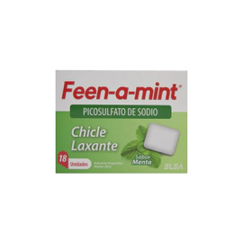 Feen-a-mint Chicles Laxante Menta 18 unidades