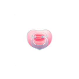 Chupete Con Tetina De Silicona Simetrica T.3 -Rosa