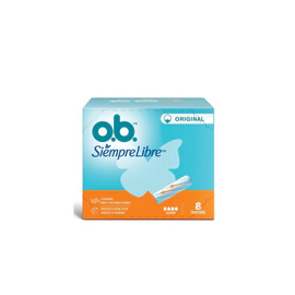 Tampones O.B. Canal Curvo Super X8 Unidades
