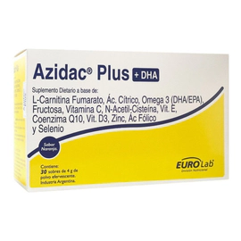 Azidac Plus DHA Fertilidad Masculina X 30 Sobres
