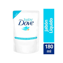 Jabón Liquido Dove Baby Repuesto Hidratación Enriquecida X180Ml