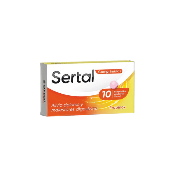 Sertal X10 Comprimidos