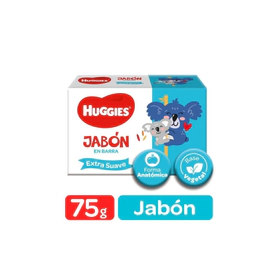Jabón En Barra Extra-Suave Huggies X75Gr