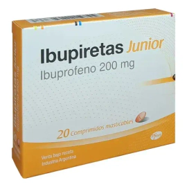 Ibupiretas Junior Comprimidos Masticables x 20