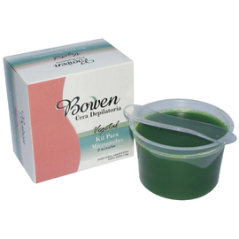 Cera depilatoria vegetal kit microondas 170 g