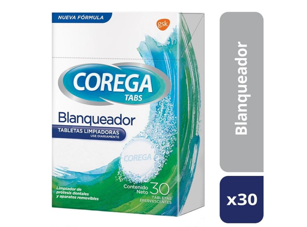 Limpiadores De Prótesis Tabs Combine Whitening 30un