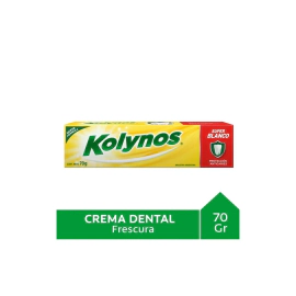 Crema Dental Kolynos Super Blanco Con Calcio X 70 Gr