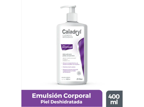 Caladryl Cuidados Intesivos Piel Deshidratada Emulsión Corporal 400 Ml