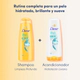 Shampoo brillo + oleo micelar 400 ml