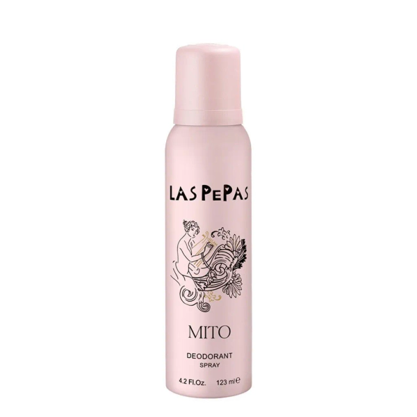 Desodorante En Aerosol Las Pepas Mito 123 Ml