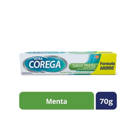 Crema Adhesiva Ultra Corega Menta X70Gr