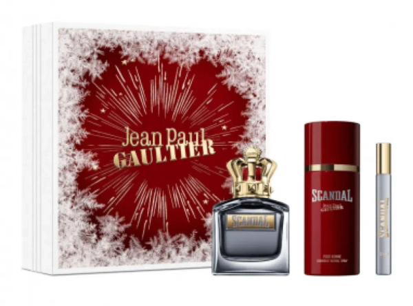 Jean Paul Gaultier Scandal Pour Homme Edt 100 Ml + Deo + Miniatura 10 Ml