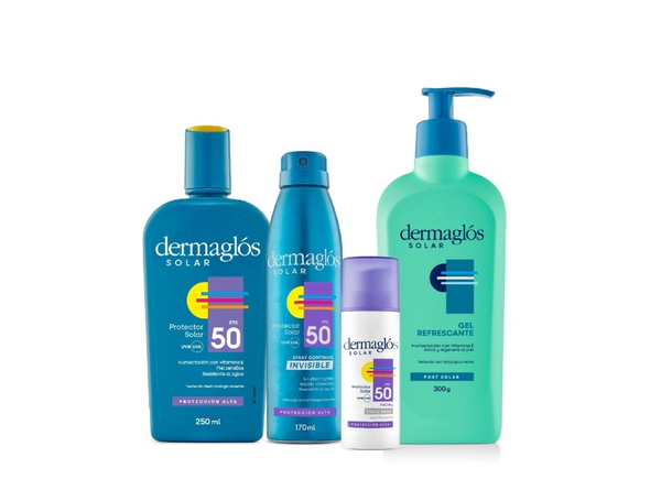 Kit Protector Solar Completo Dermaglós FPS 50