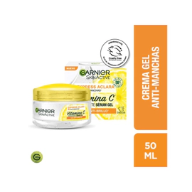 Crema Facial Garnier Aclara Vita C Hidra Serum Gel X50Ml