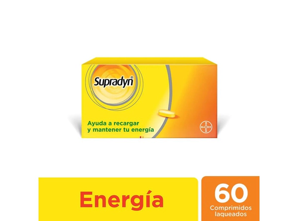Supradyn Suplemento Vitamínico x 60 cmp.