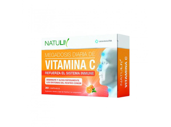 Suplemento Dietario Natuliv Vitamina C x30Cmp