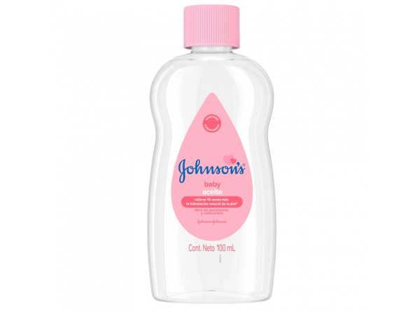 Aceite Para Bebe Johnson Baby Puro x100ml