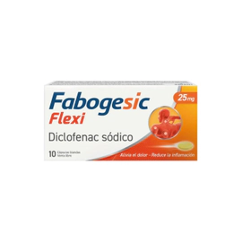 Fabogesic Flexi 25 Mg 10 Cápsulas