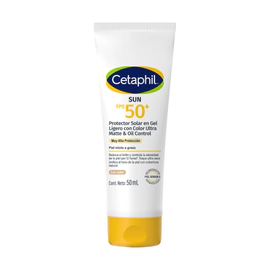 Cetaphil Sun Oil Control Fps 50 Gel Ligero Con Color Para Piel Mixta Y Grasa