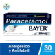 Paracetamol Bayer Analgésico y Antifebril x 30 Comprimidos