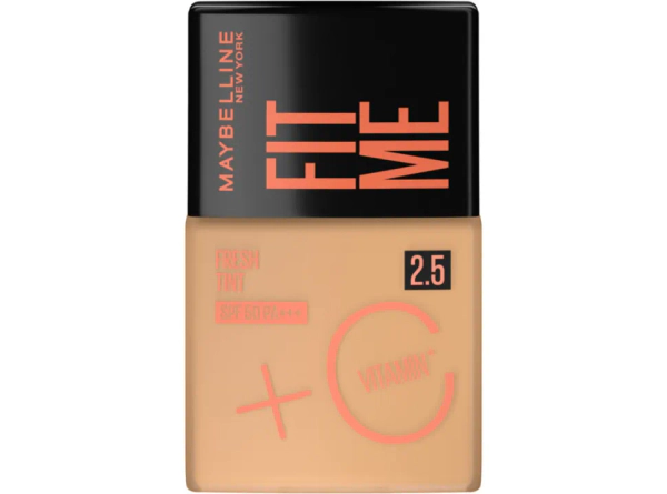 Base Liquida Maybelline Fit Me Fresh FPS50 Tono 2.5