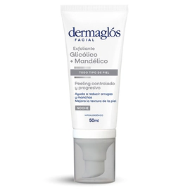 Dermaglós Facial Glicólico + Mandelico Efecto Peeling Exfoliante X 50ml