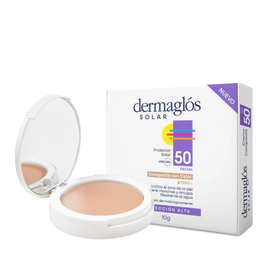 Protector Solar Facial Dermaglos Base Tono 1 Fps 50 10 Gr